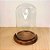 Cupula Redoma de Vidro Decorativa 10x16cm - 01 unidade- artlille - Rizzo Confeitaria - Imagem 3