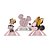 Decoração de Mesa Festa Minnie Fãs - 06 unidades - Regina - Rizzo - Imagem 3