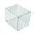 Caixa Cubo Transparente K9 (4cmx4cmx4cm) 20 unidades Assk - Rizzo - Imagem 1