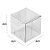 Caixa Cubo Transparente K9 (4cmx4cmx4cm) 20 unidades Assk - Rizzo - Imagem 2