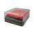 Almofada para Carimbo em Plástico e Espuma - Carimbeira Vermelho 2,5x2,5cm - 01 Unidade - Rizzo - Imagem 3