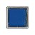 Almofada para Carimbo em Plástico e Espuma - Carimbeira Azul Marinho 2,5x2,5cm - 01 Unidade - Rizzo - Imagem 1