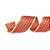 Fita Aramada Xadrez com Borda Vermelha 3,8cm - 01 unidade 9,14m - Cromus Natal - Rizzo - Imagem 1