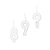 Vela Glitter Branco - 01 Unidade - Regina - Rizzo - Imagem 10