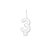 Vela Glitter Branco - 01 Unidade - Regina - Rizzo - Imagem 5