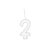 Vela Glitter Branco - 01 Unidade - Regina - Rizzo - Imagem 4
