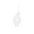 Vela Glitter Branco - 01 Unidade - Regina - Rizzo - Imagem 8