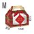 Caixa Maleta Kids com Visor Xadrez - Feliz Natal -10 unidades -Cromus - Rizzo - Imagem 6