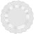 Fundo Rendadinho Redondo Branco - 100 unidades - Cromus - Rizzo - Imagem 1