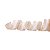 Fita Tecido Nude Renda Branca 6,3cmx9,14cm - 01 unidade - Cromus Natal - Rizzo - Imagem 1