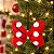 Enfeite para Pendurar Laço Minnie 10cm - 01 unidade Natal Disney - Cromus - Rizzo - Imagem 1