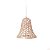 Enfeite para Pendurar Sino Rose Gold Tam G 15cm - 01 unidades - Cromus Natal - Rizzo - Imagem 1