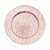 Sousplat Listras Trabalhadas Rose Gold 33cm - 01 unidade - Cromus Natal - Rizzo Confeitaria - Imagem 1