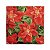 Capa para Almofada Poinsettia 45cm - 01 unidade - Cromus Natal - Rizzo Confeitaria - Imagem 1