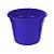 Cachepot Pote Pequeno Cor Azul - 1 Unidade - - Imagem 1