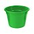 Cachepot Pote Pequeno Cor Verde de Plástico - 1 Unidade - - Imagem 1