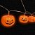 Cordão Led Decorativo de Abobora de Plástico Halloween - 1 Unidade - Rizzo - Imagem 1