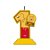 Vela Mesversário Festa Pooh e sua Turma - 1 mês - 01 Unidade - Festcolor - Rizzo - Imagem 1
