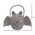 Lamparina Halloween - Morcego com led - Laranja - 01 unidade - Rizzo - Imagem 3