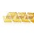 Fita Telada Ouro 6,3cm x 9,14m - 01 unidade - Cromus Natal - Rizzo - Imagem 1