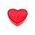Caixa Acrílica Coração G - Vermelha - 14cm x 14cm x 4,5cm - 01 unidade - Rizzo - Imagem 1