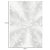 Saco Transparente Decorado - Folhas Brancas - 10x14cm - 50 unidades - Regina - Rizzo - Imagem 2