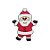 Aplique Papai Noel Silicone - 3,5cm - 4 Un - Artegift - Rizzo - Imagem 1