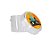 Potinho Acrílico Redondo Tampa Rosqueável Festa Hot Wheels - 80ml - 4,8cm x 5cm - 20 unidades - Rizzo - Imagem 1