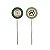 Pick Decorativo Festa Safari - 10cm - Cromus - 12 Un - Rizzo - Imagem 1
