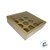 Caixa Base Brigadeiro - Kraft - N2 (13cm x13cm x3,5cm) - 5 unidades - Assk - - Imagem 2
