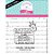 Cartela de Carimbos Mini - Feliz Ano Novo - Scrapbook by Tamy Cod 71000057 - 01 Unidade - Rizzo - Imagem 1