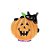 Vela Decorativa Halloween - Abóbora Gato - 1 UN - Rizzo - Imagem 1