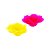 Forminha Flor - Neon - Rosa & Amarelo - 50 UN - MaxiFormas - Rizzo - Imagem 1