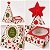 Caixa Arvore Panetone Magia de Natal 03 Unidades Decora Doces Rizzo - Imagem 4