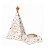 Caixa Arvore Panetone Estrelas Natal 03 Unidades Decora Doces Rizzo - Imagem 3