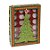 Caixa Brigadeiro De Natal - 24 Cavidades - Patchwork - 3 unidades - Decora Doces - Rizzo - Imagem 1