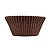 Forminha Cupcake - Marrom - 45 UN - Rizzo - Imagem 1