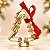 Kit Cortadores Pinheiro Dourado Kitchenware - 03 unidades - Cromus - Rizzo - Imagem 1
