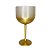 Taça Gin Degrade Dourado 01 Unidade Rizzo - Imagem 1