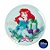 Sousplat Natalino - Princesa Ariel - 33cm - 1 UN - Disney Original - Cromus - Rizzo - Imagem 1