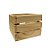 Cachepot de Madeira 15x13x8,5cm 01 unidade Rizzo - Imagem 1