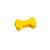 Caixinha Lembrancinha - Ossinho - Amarelo - 8cm - 6 UN - Rizzo - Imagem 1