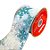 Fita Decorativa Natal Flocos de Neve Azul 6,3cmx9,14m - 1 Unidade - Cromus - Rizzo - Imagem 2