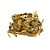 Fio Decorativo - Juta Folhas - Dourado - 1UN - ArtLille - Rizzo - Imagem 1