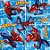 Folha para Ovos de Páscoa Spiderman Tech 69x89cm - 05 unidades - Páscoa Cromus - Rizzo Embalagens - Imagem 1