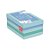 Caixa Surpresa para Meio Ovo 350g Coelhinhos Azul com Colher - 01 Unidade - Cromus Páscoa - Rizzo - Imagem 2