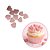 Mini Confeito - Coração Rosa Pequeno - 10 Unidades - Abelha Confeiteira - Rizzo - Imagem 1