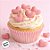 Mini Confeito - Coração Rosa Pequeno - 10 Unidades - Abelha Confeiteira - Rizzo - Imagem 2