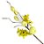 Galho Pick Decorativo de Páscoa com Ovo - 30cm - Amarelo - 1 unidade - Rizzo - Imagem 1