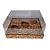 Caixa Ovo de Colher Triplo - Meio Ovo de 50g a 80g - Kraft Coelhinhos - 20,5 x 17 x 9,7 cm - 5 un - Assk - Rizzo - Imagem 1